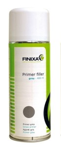 Finixa grijze primer, spuitbus primer, autoherstel primer, corrosiebescherming, uitstekende hechting, industriële primer, auto lakvoorbereiding, primer voor metaal, snelle droging, professionele primer