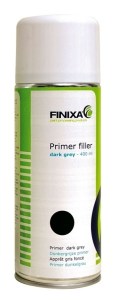 Finixa donkergrijze primer, spuitbus primer, sneldrogensd, autoherstel primer, corrosiebescherming, uitstekende hechting, industriële primer, auto lakvoorbereiding, primer voor metaal, snelle droging, professionele primer